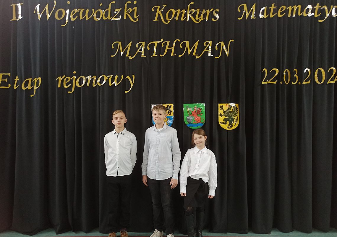 Grafika 1: Udział naszych uczniów w etapie rejonowym II Wojewódzkiego Konkursu Matematycznego „MATHMAN" w Redkowicach